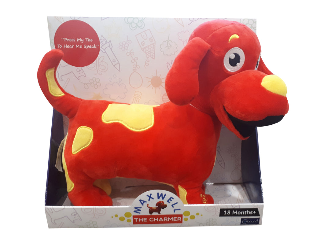 Maxwell the Charmer: Plush Talking Toy Dog